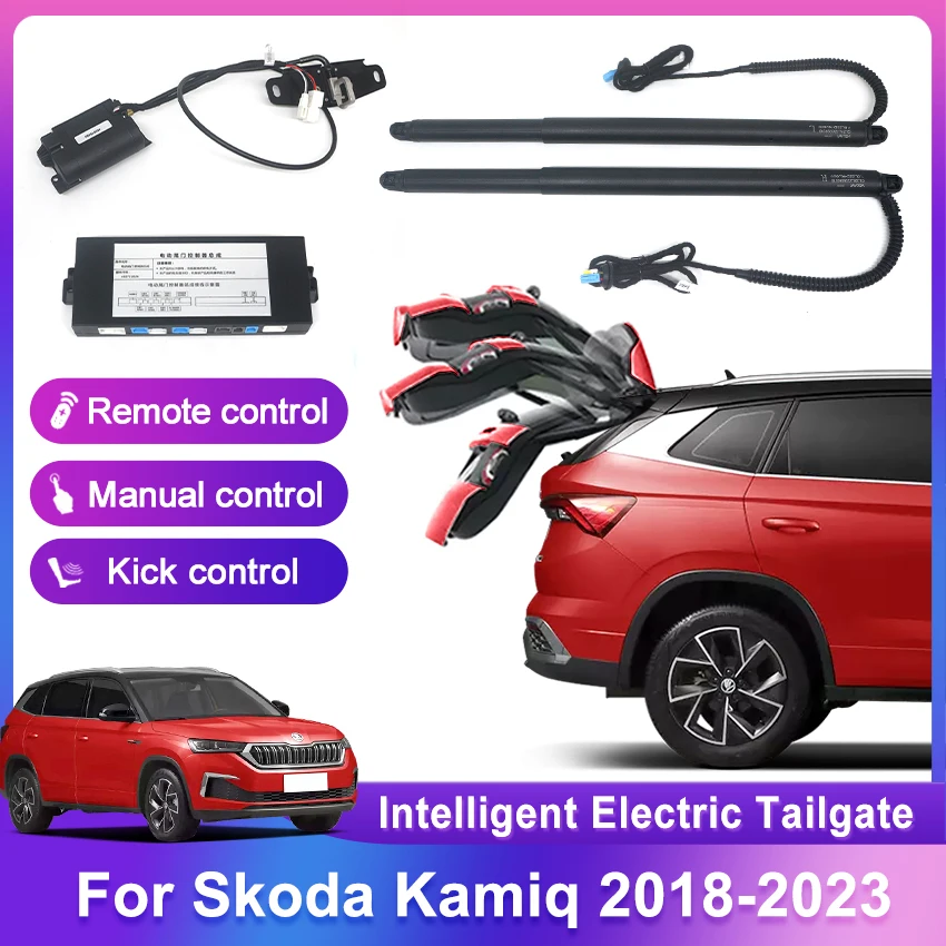 

Car Electric Tailgate Liftgate Auto Lift Electronic Trunk Drive Foot Kick Sensor For Skoda Kamiq 2018-2023 Rear Door Power Kit