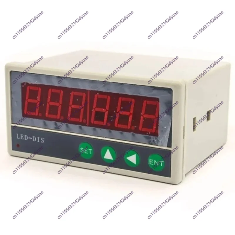 6 Digits 0.56 Inch LED Digital Display, RS485 MODBUS RTU Slave 93x45mm For PLC DC24V