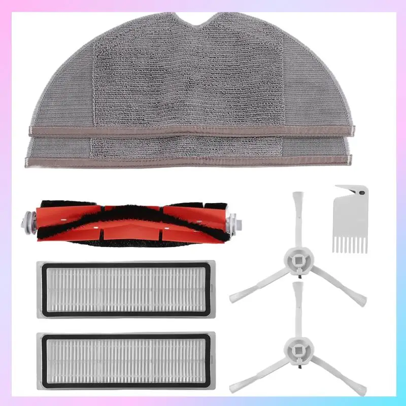 ABRG-запасные части для Xiaomi Mijia 1C, робот-пылесос для подметания и мытья полов, основные щетки, фильтры, боковая щетка