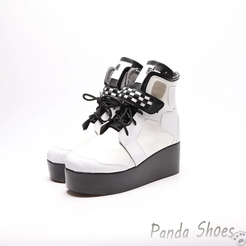 أليس تأثيري أحذية أنيمي لعبة آلهة النصر نايكي كوس الأحذية الهزلية تأثيري حلي الدعامة الأحذية لحزب كون هالوين