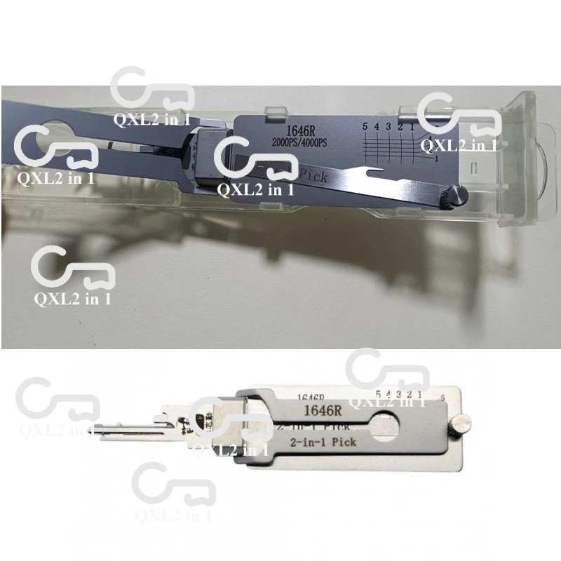 1PCS 2 IN 1 LISHI  Repair Tools 1646R Kit Door for Mailbox USPS Locksmith China Supplier Auto Door Open Car Auto Complete Set