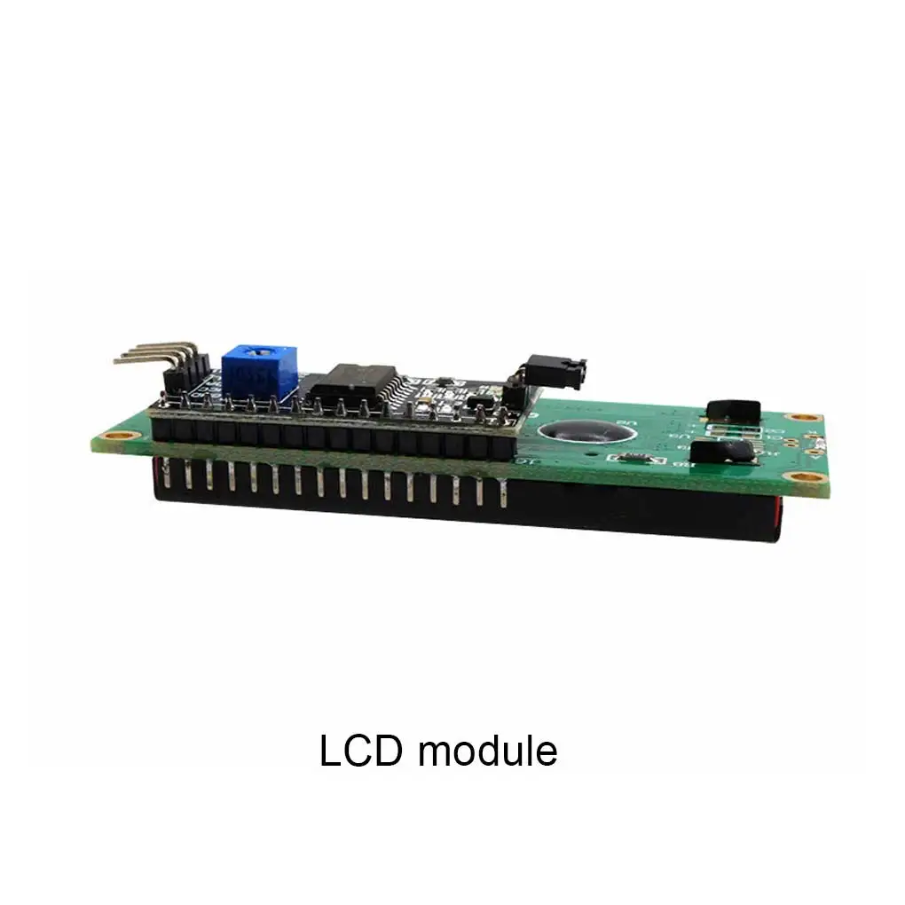 Módulo de Interface de Display LCD para Arduino, Tela Azul, Amarela, Verde, Caracteres 16x2, PCF8574T, PCF8574, IIC, I2C, 16, 5V