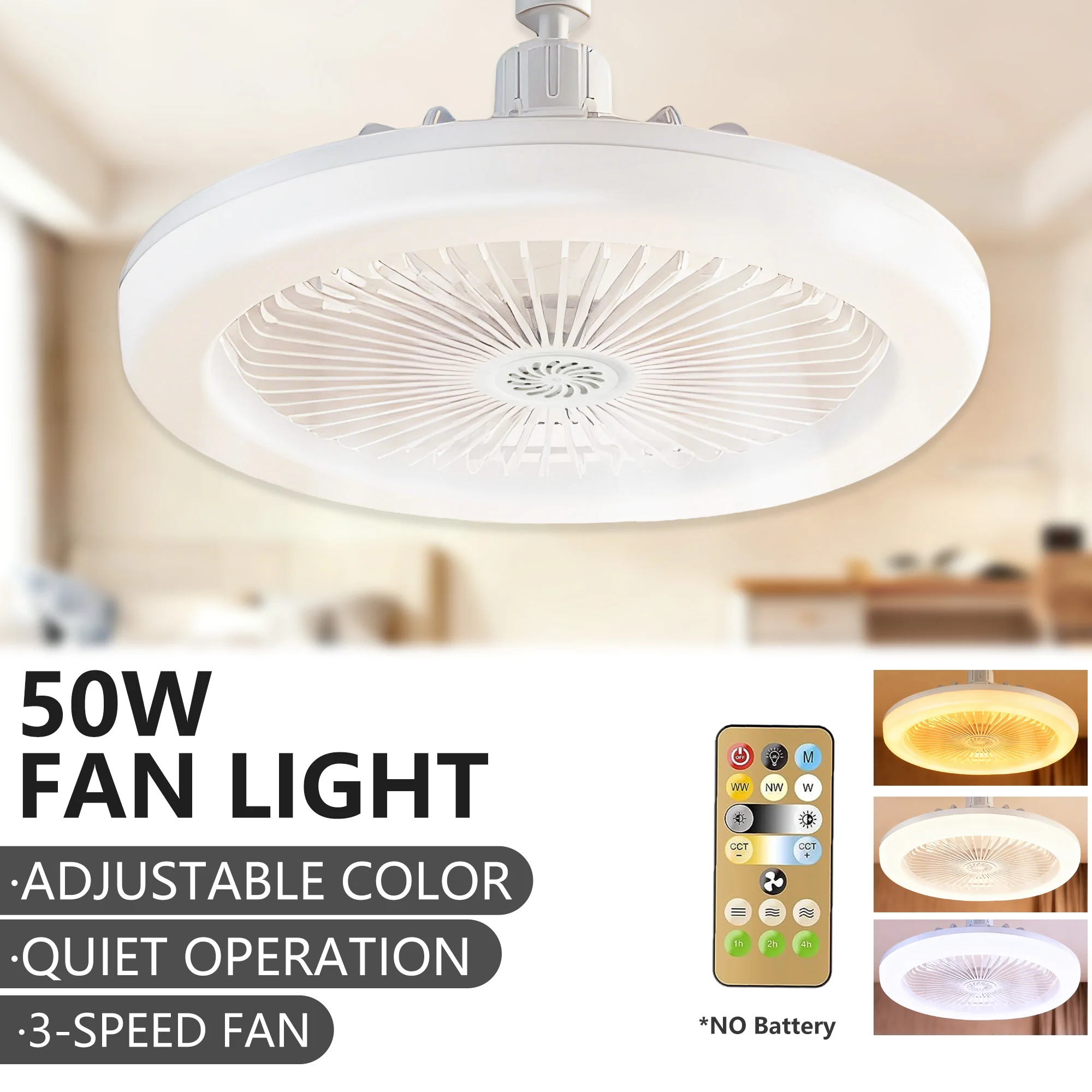 50W Led Ceiling Fan…