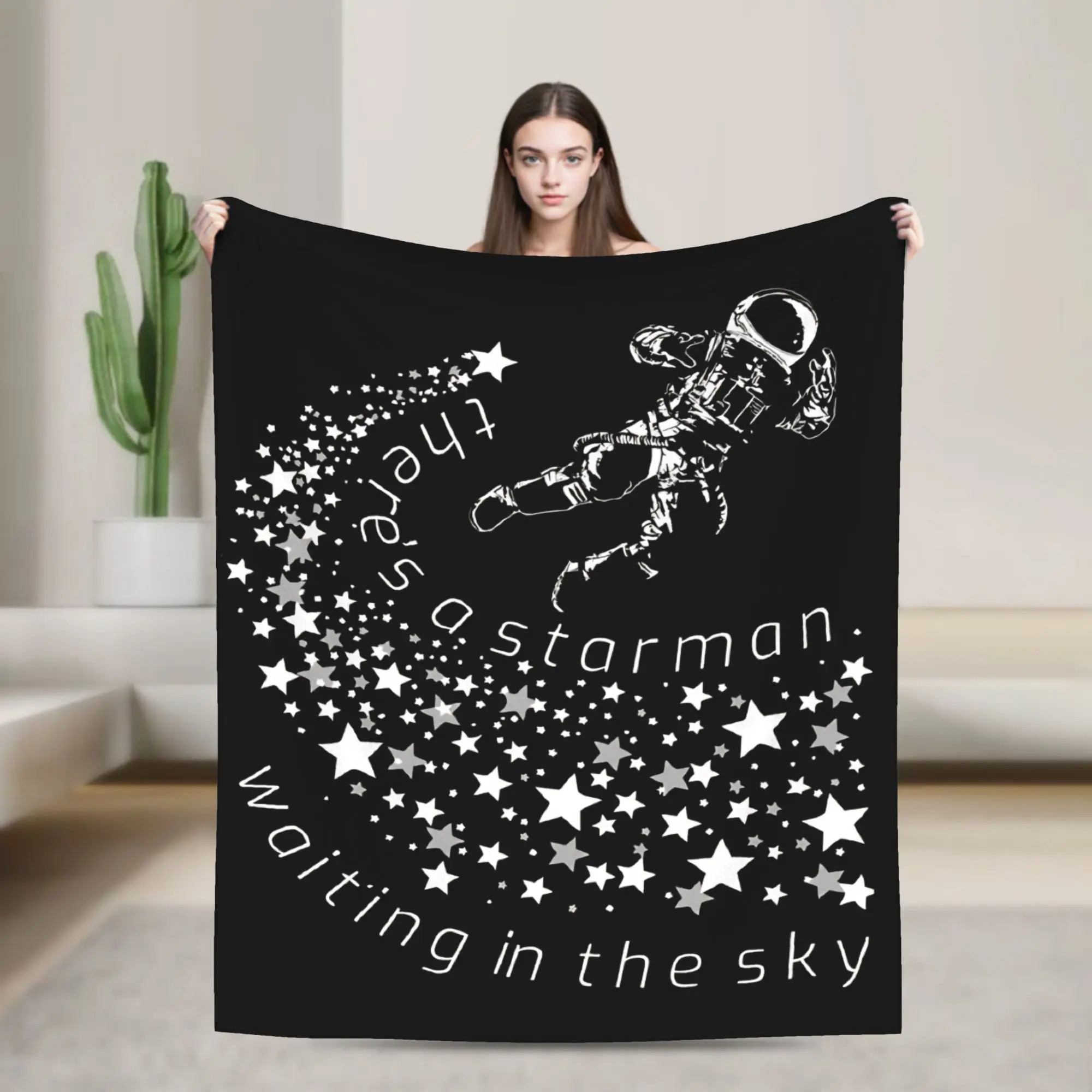 Project Hail Mary StarmanAstral Voyager  Blanket  Flannel Funny Warm Throw Blankets for Coverlet Spring/Autumn