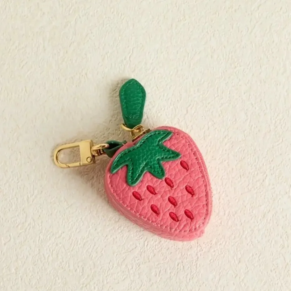 

Sweet Style Charming Design Fruit Purse Mini Size Fruit Shape Lemon Shape Coin Purse with Keychain Keychain Purse Gift for Women