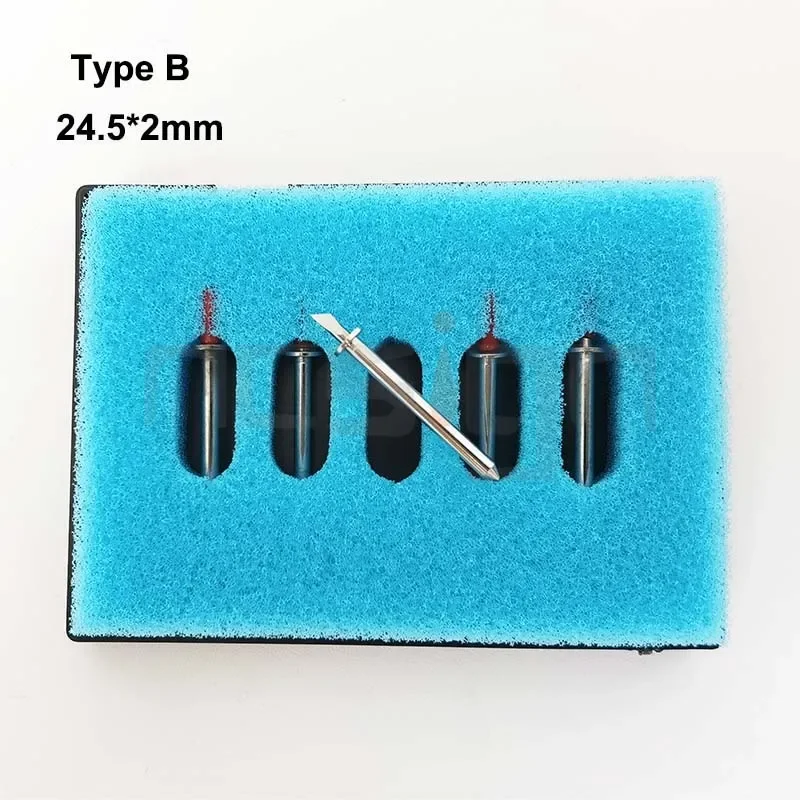 5pcs Aoke iECHO RZCUT Jingwei Jwei Ruizhou Blade New Bull Garment CAD CAM Cutting Knife Paper Board Inkjet Flat Cutting Machine