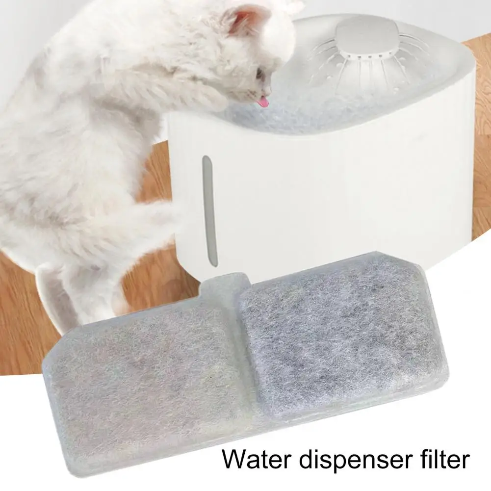 Useful Odor-absorbing Pet Cat Dog Water Dispenser Filters Eco-friendly Harmless Pre-Filter Foam Cat Supplies