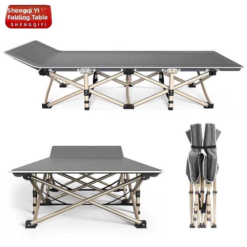 multi-functional-portable-folding-bed-office-nap-single-person-sleep-aid-military-camp-chair-home-care-stainless-steel-frame