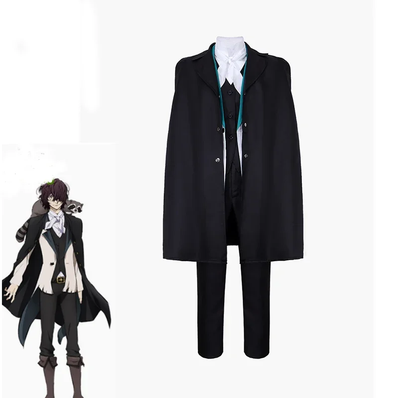 

Anime BSD Edgar Allan Poe Cosplay Costume For Anime Comic Con Role Play Edgar Allan Poe Halloween Party Suits 2025 hot sale