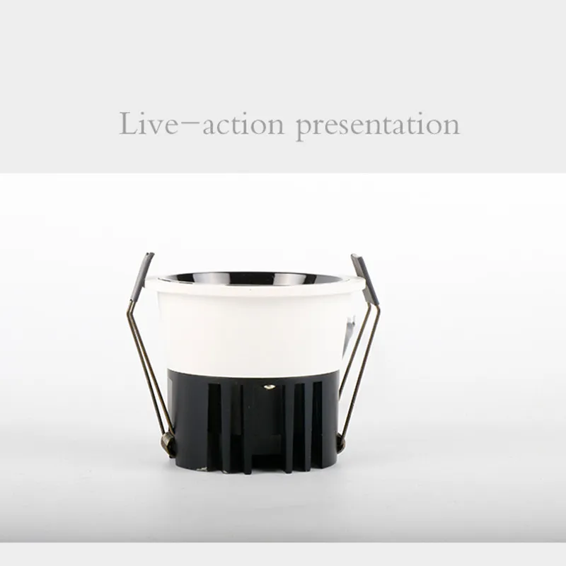 Dimmable Recessed Round LED Down Light COB Ceiling Light Spot Light 7W12W20W LED Light LED Panel Light Indoor Lighting