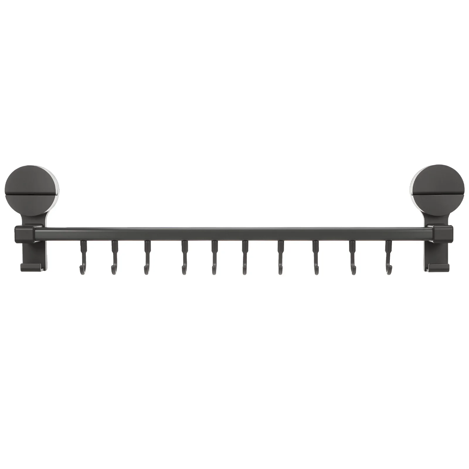 

10pcs Kitchen Utensil Rack Suction Cup No Drill Wall Mounted Organizer For Spatulas Towels Cooking Tools Utility Hook Storage