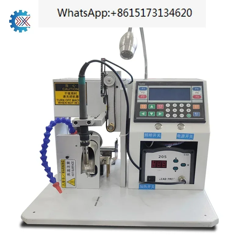 

Over 10 years experience semi automatic soldering machine usb data cable making machine