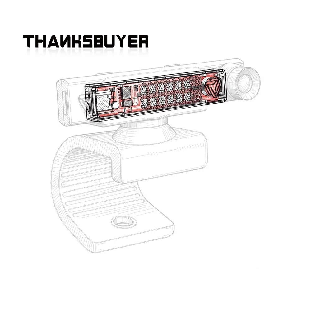 AimxyN Add-on/Head Tracker Headaim Racing Game Simulation Visible Light Effects Elimination Accessory for AimxyZ Head Tracker
