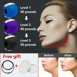 Fitness Face Masseter Men Facial pop n go Mouth Jawline Jaw Exerciser Muscle Chew Ball Chew Bite Breaker Training