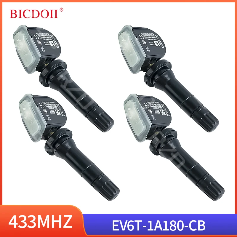 

Tire Pressure Monitor Sensor EV6T-1A180-CB For 2010-2020 Ford B C-Max Mondeo Kuga Focus Fiesta Explorer EV6T1A150CB 433MHz TPMS