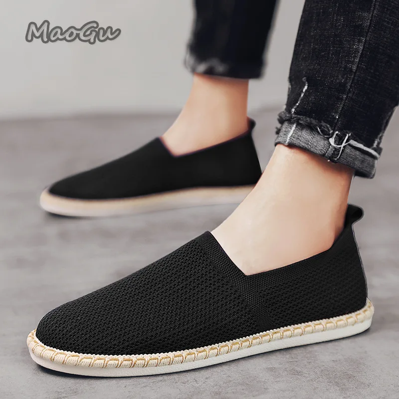 

Breathable Mesh Loafers for Men Zapatos De Hombre Men's Casual Shoes Comfortable Round Toe Slip-on Flats Mocasines De Hombre