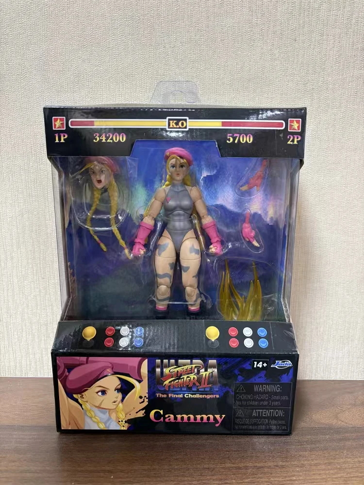 

Коллекционная фигурка Jada Toys Street Fighter Series 1/12 Кэмми Уайт (альтернативный цвет) - модель-кукла, цифровой гаражный комплект