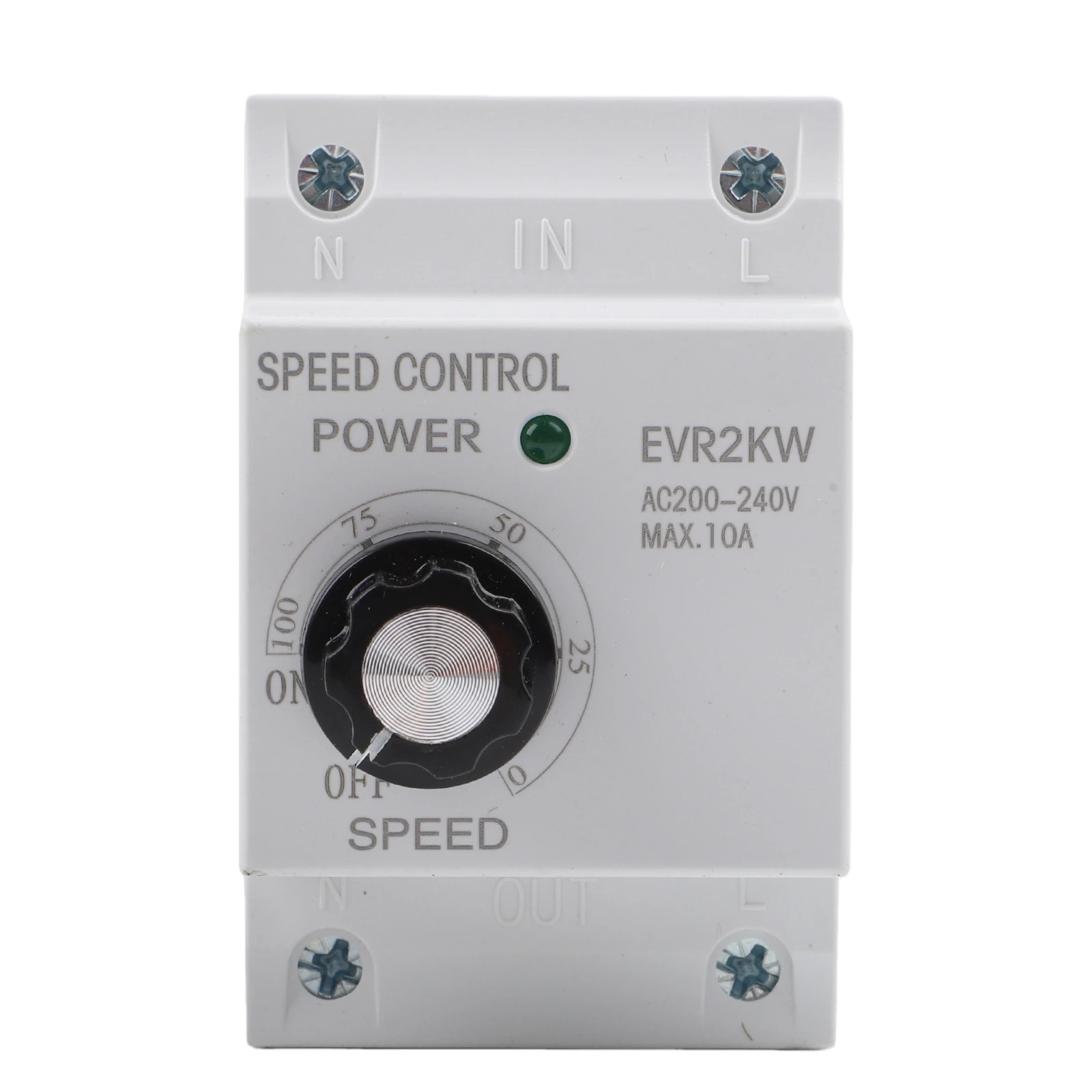 220V 10A Electronic Voltage Regulator Fan Speed Governor Motor Speed Controller For Electric Grinders Blowers Exhaust Fans