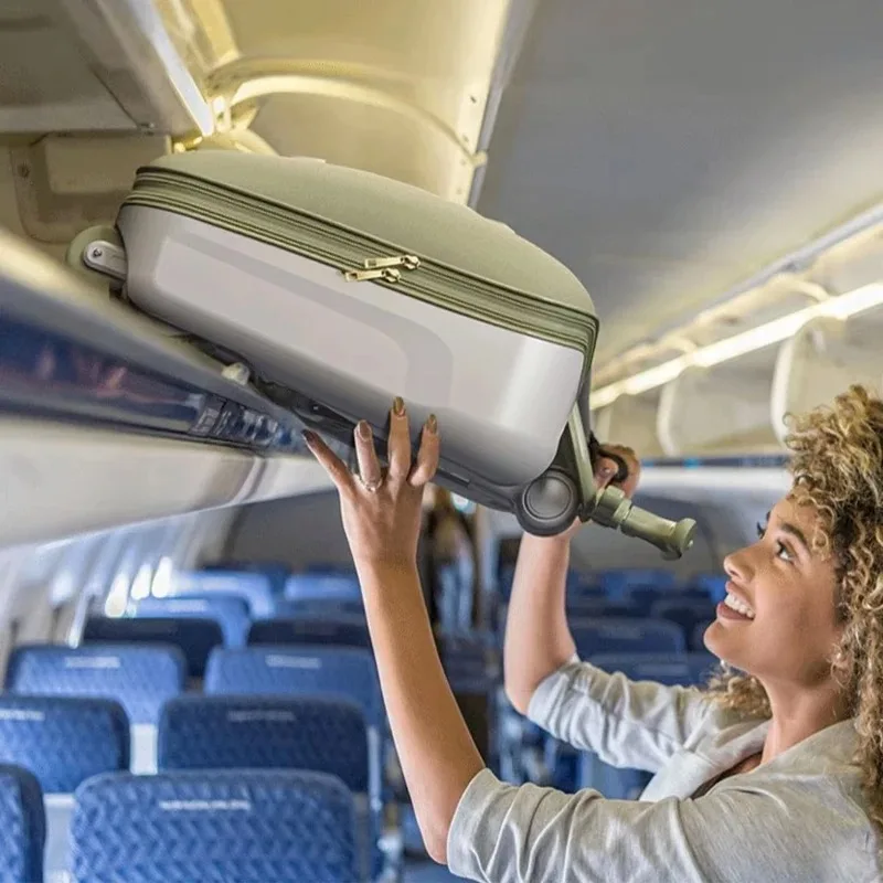 حقيبة سفر للأطفال يمكن ركوب ومشي متعددة الوظائف الأمتعة سحب عربة السفر مقعد الناقل حقيبة حمل الأمتعة للأطفال #4