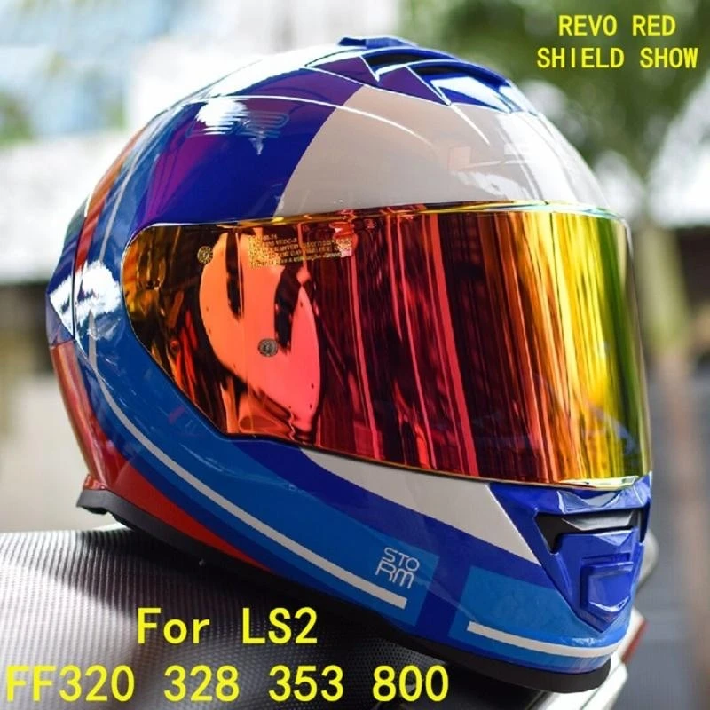 

P5ED Motorcycles Helmet Visor Lens Windshield Protective Cover Replacement for FF353 320 328 800