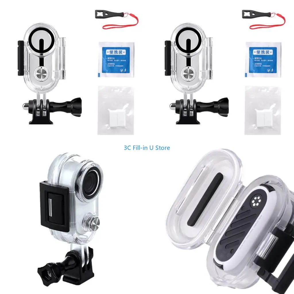 G8TA Professional Diving Case 60m Submersibles Precisions for GO 3S Cameras Packed For Underwater Exploration