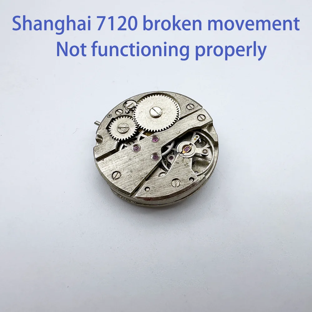 Watch Accessories Non-functional 7120 Movement Watch Old Bad Movement For Beginners Practice For Disassembly