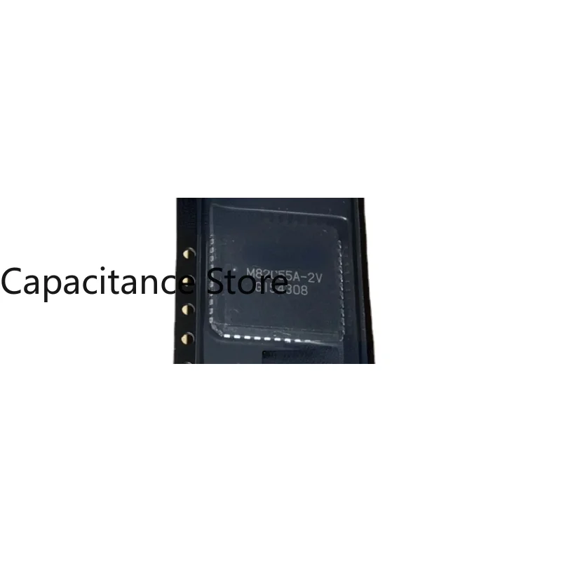 5PCS M82C55A-2V M82C55 PLCC44 M82C55A-2 MSM82C55A-2 QFP-44
