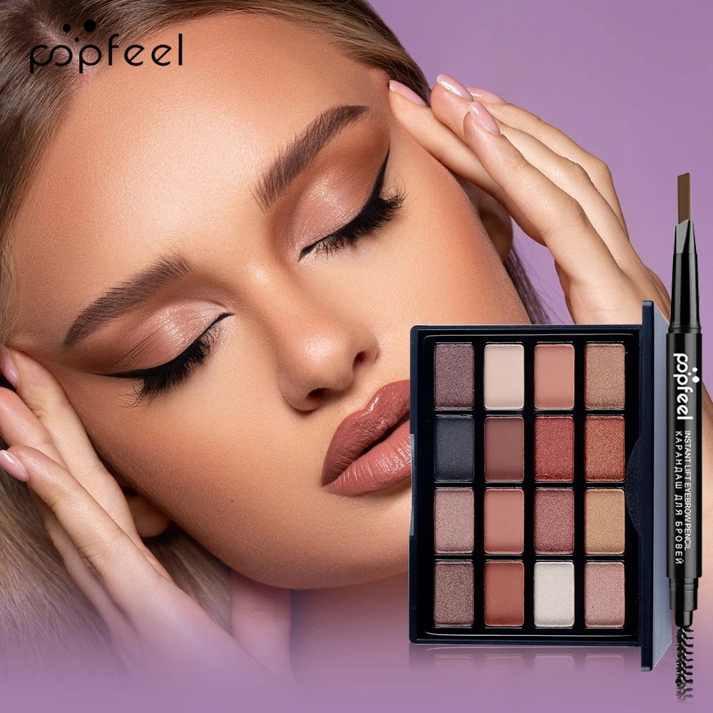 Fashion Make Up Kit Female Beginner Student Novice Full Set Light Makeup Light Makeup Gift Box Cosmetic Combination Waterproof