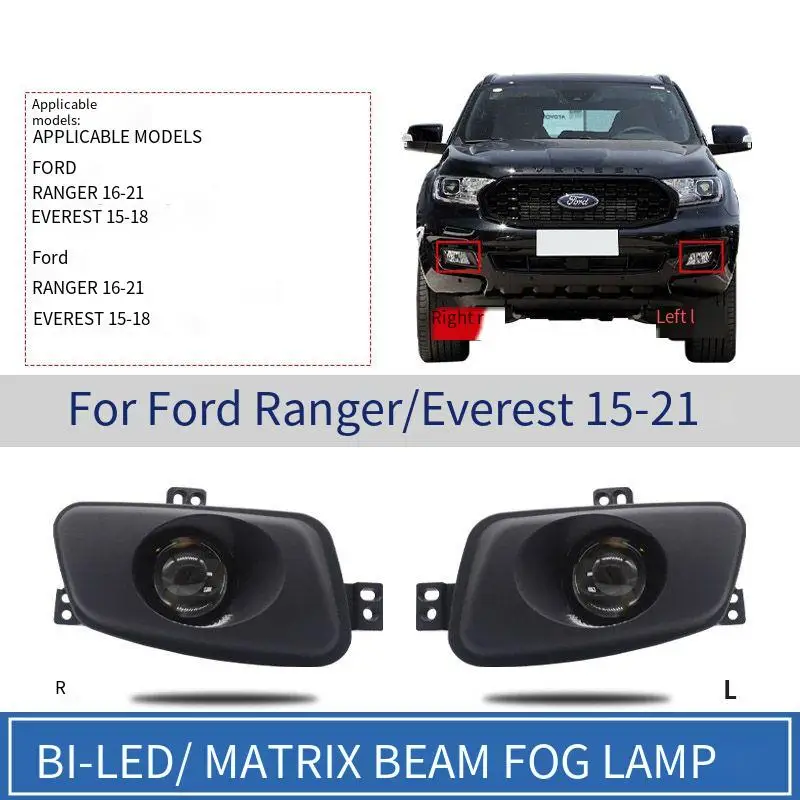 

Hi Lo Beam 3-дюймовый двухсветодиодный объектив противотуманных фар 12 В 3000 К для Ford EVEREST