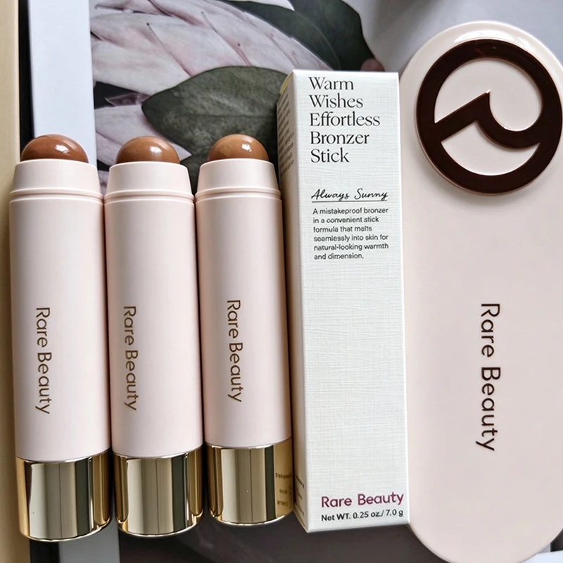 Rare Beauty 3D Facial Contour Stick Moisturizing Water Brightening Butter Lipstick Fine Shining Matte Eye Shadow Plate Cosmetics