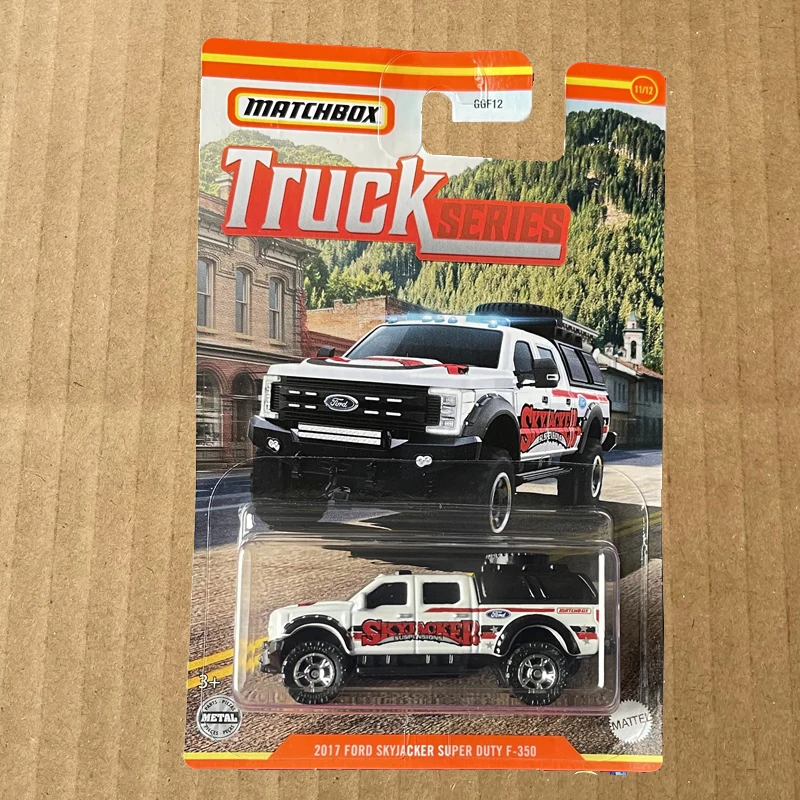 Matchbox GGF12 1:64 COUNTY RESCUE DODGE charger nissan jeep Collection of die-casting alloy trolley model ornaments