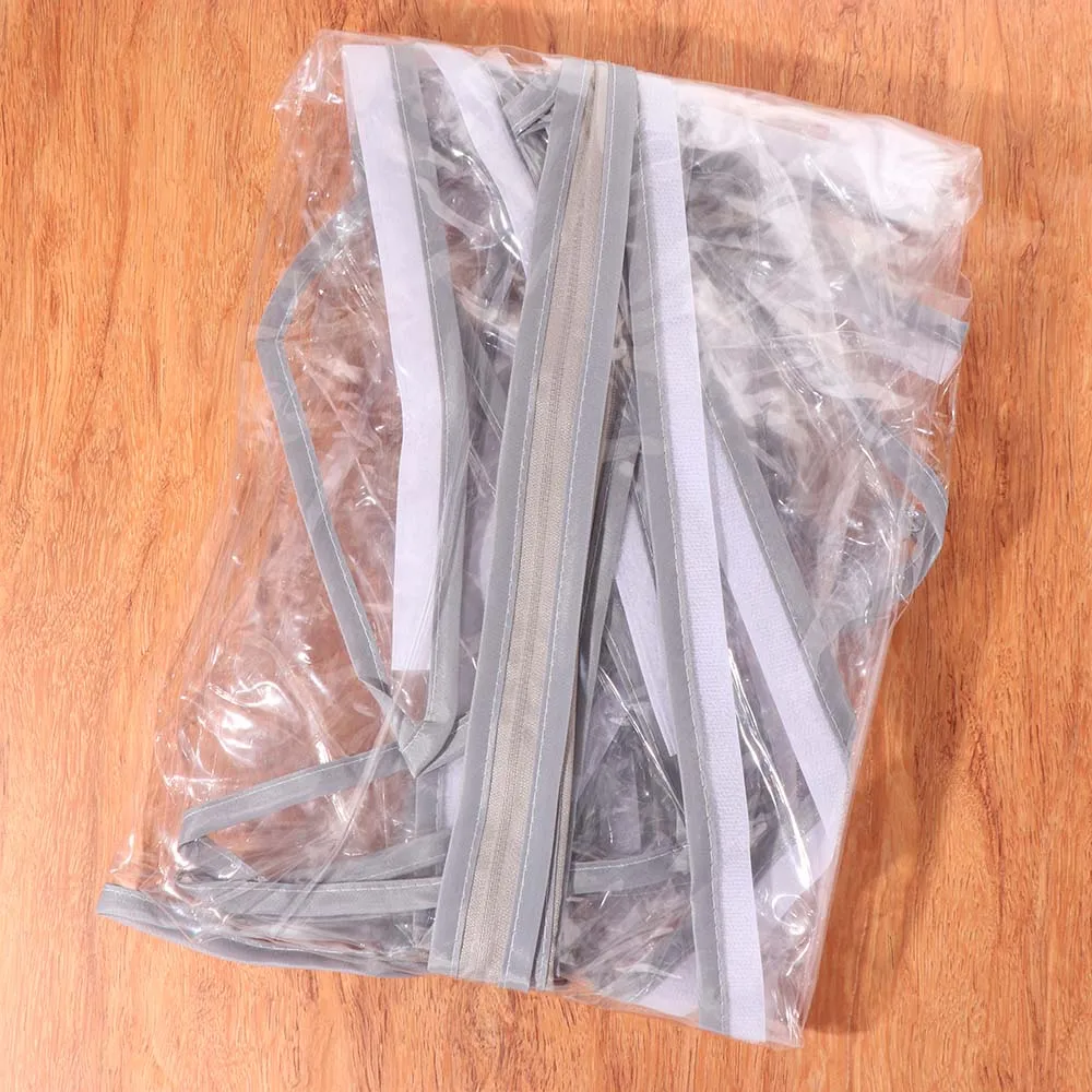 

Transparent Baby Umbrella Stroller Rainproof Cover Windproof Travel Pocket Stroller Rain Cover Protective Shield