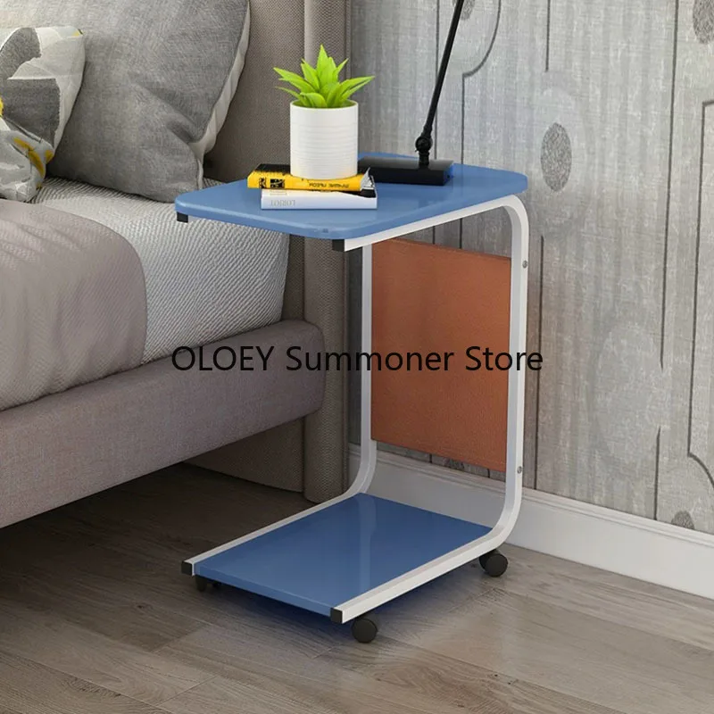 Coffee Holder Computer Desk Setup Bedroom Desktop Work Side Portable Sofa Table Corner Mini Writing Tisch Home Furniture OA50CD