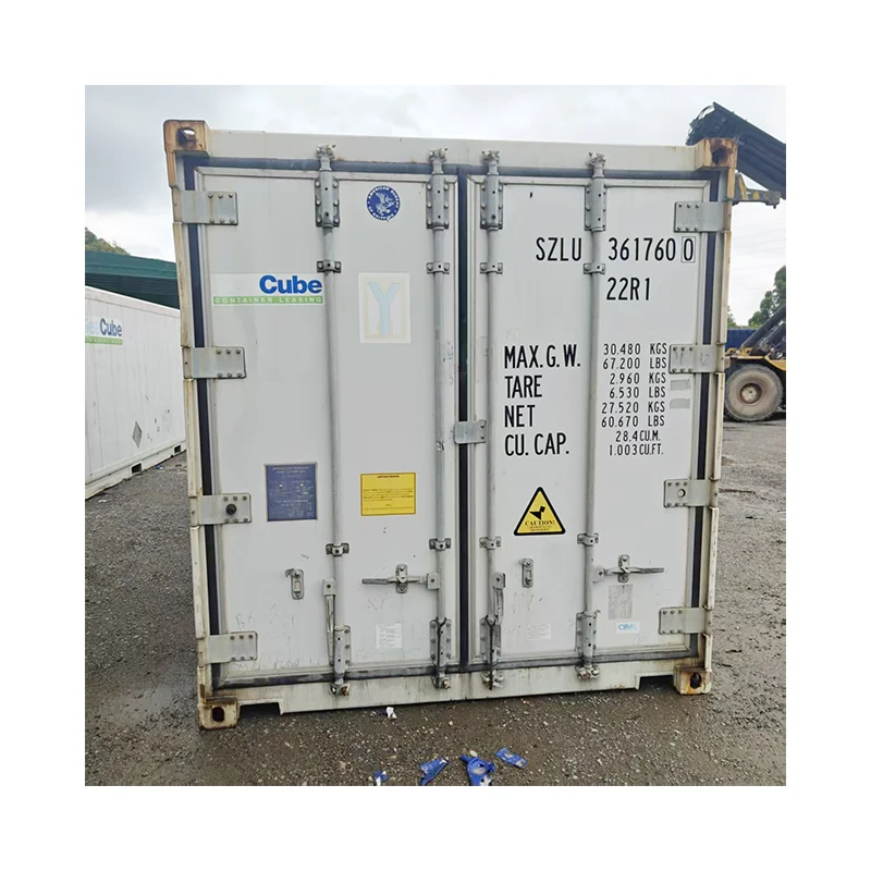 Block Ice Machine Chambe Refrigeration Container 20 Feet Reefer Container
