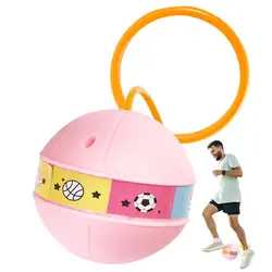 Skip Ball Ankle Toy Bouncy Ball Jump Rope Kids Exercise Skipping Toy Sports Swing Ball Safe Colorful Fun Ankle Jump Rope