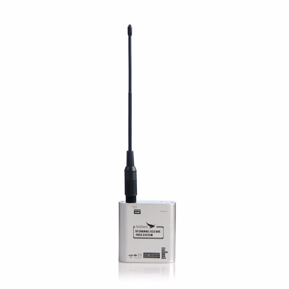 AeroPartsArkbird 433MHz 10 Channel FPV LRS UHF Fhss System Transmitter and Receiver TX+RX Set for Futaba/APM/PIX Flight contol