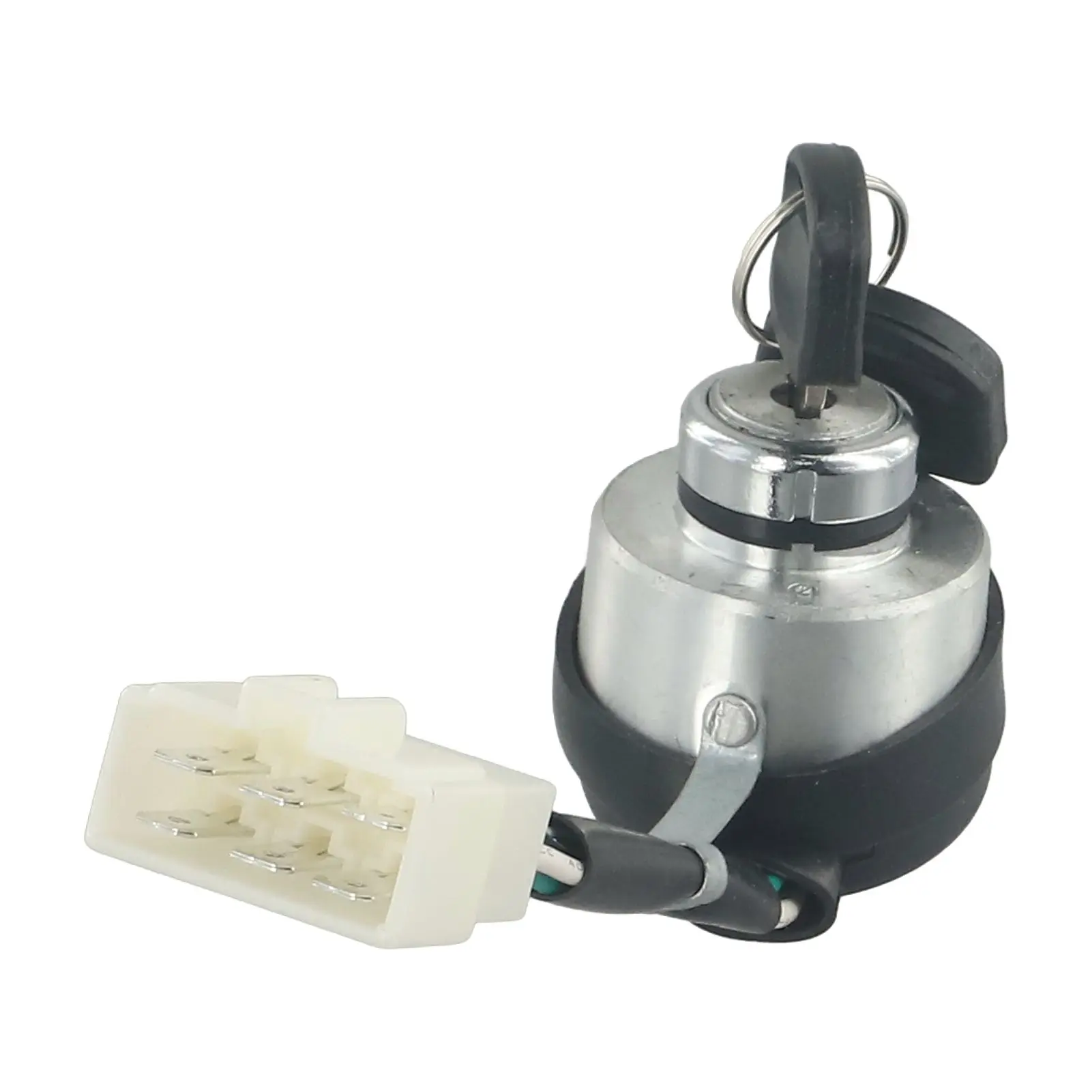 Generator Starter Ignition Key Switch 2-5kW Compatible Dual Gear Mechanism Locking Mechanism Easy Installation