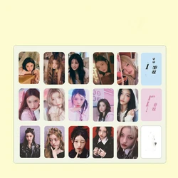 5pcs/set KPOP LEE WONHEE Album Small Card WONHEE Lomo CardGirl's GiftCollection CardYUNAH MOKA Postcard Photo Card