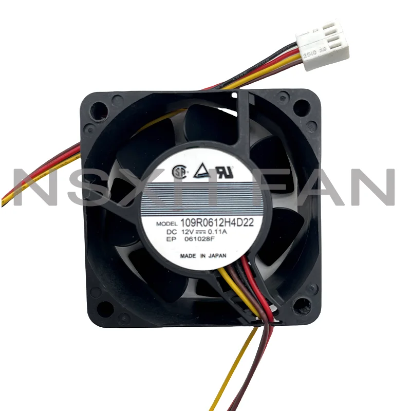 109R0612H4D22 VENTILADOR DE REFRIGERACIÓN DEL INVERSOR 12V 0.11A 6025