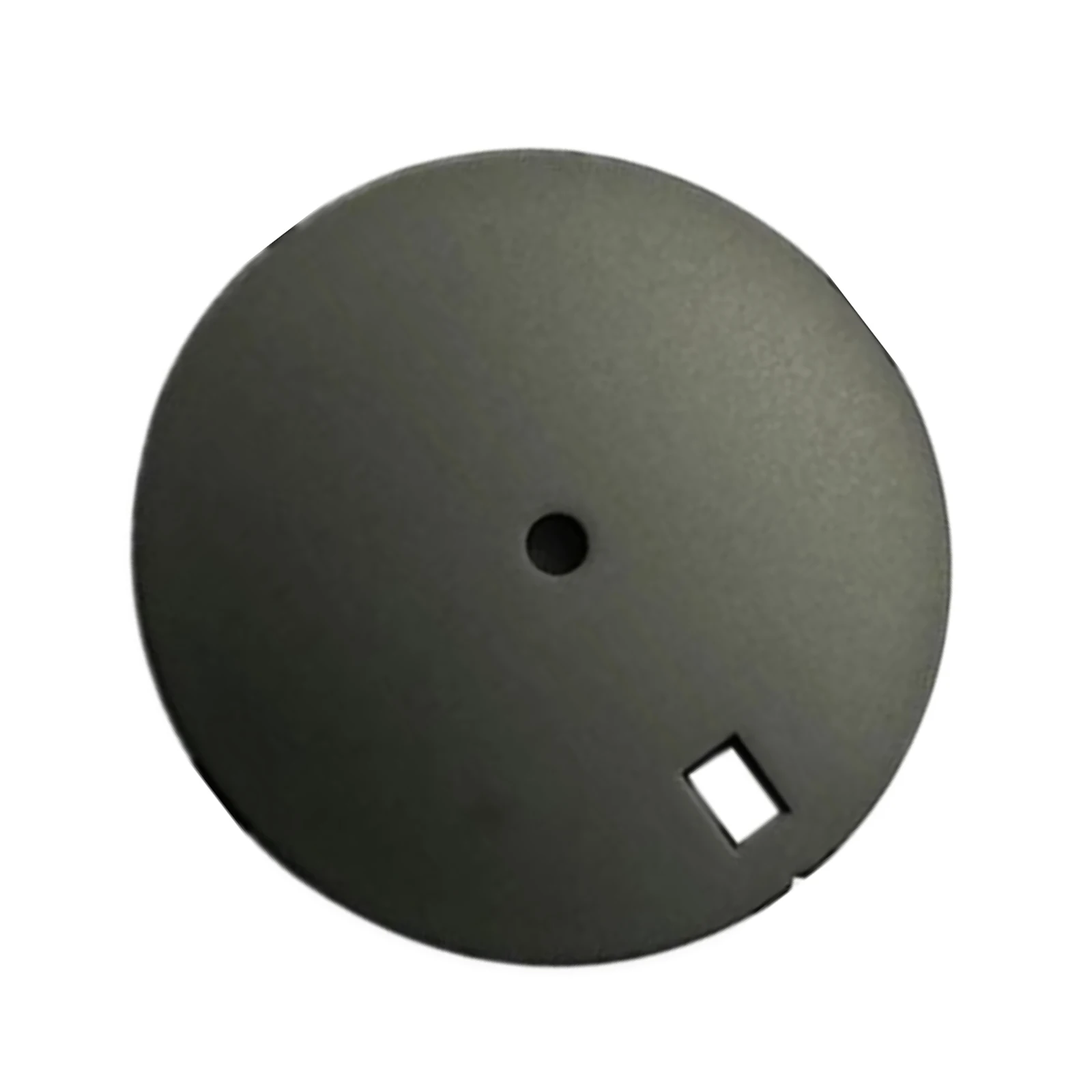 تقويم واحد عند 3.8 ساعة تاج بمينا وجه أسود بدون مقياس لملحقات ساعة الحركة المحسنة NH35 4R35 6R15