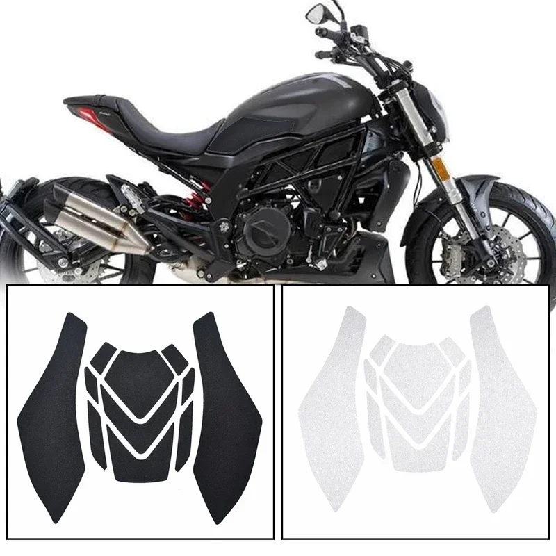 

For BENELLI 502 C Motorcycle Anti Slip Fuel Tank Pads Gas Knee Grip Traction Sticker Protector 502C 2019 2020 2021 2022