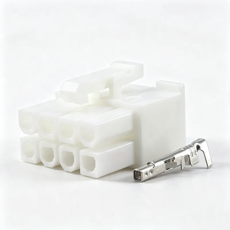 5557 Female-to-Male connector with 4 pins for 4.2 mm computer single-head automotive wiring connector