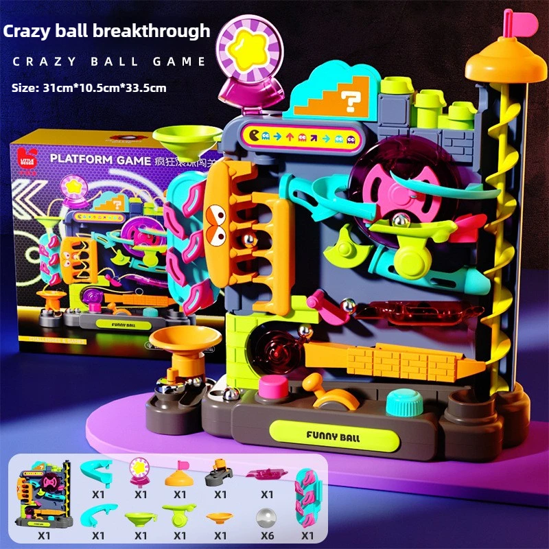 

Children's Game Ball Track Educational Toy Ball in The Game