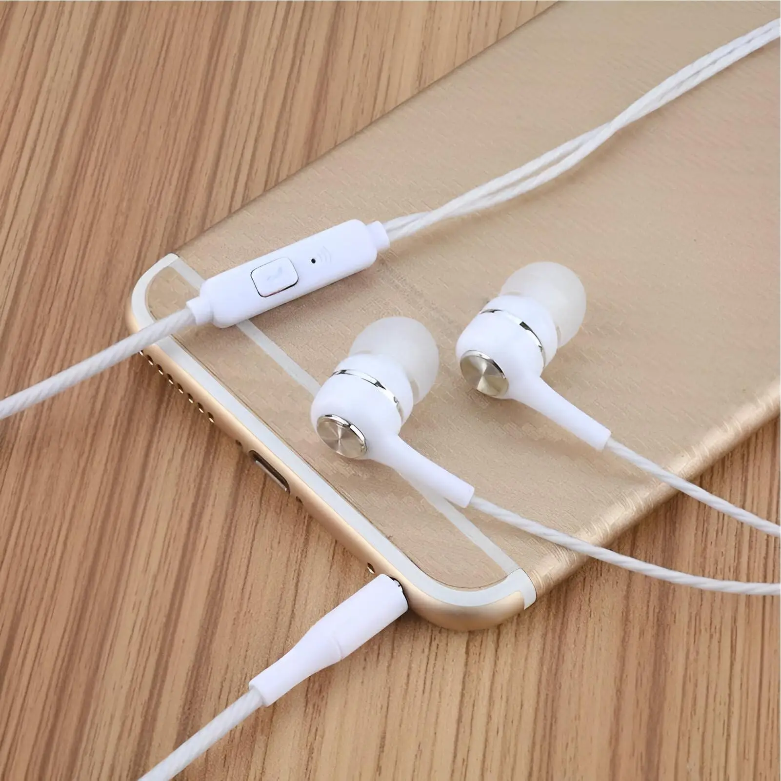 S12 سماعات أذن سلكية ثقيلة مع ميكروفون 3.5 ملم جاك إلغاء الضوضاء سماعة لتشغيل الرياضة #4