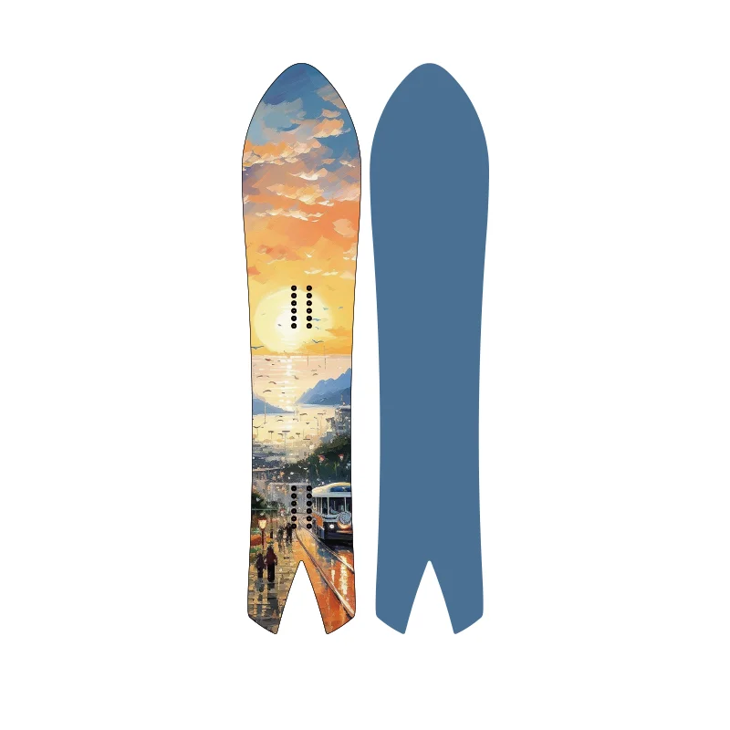 

All Mountain Hybrid Camber Freeride Snowboard