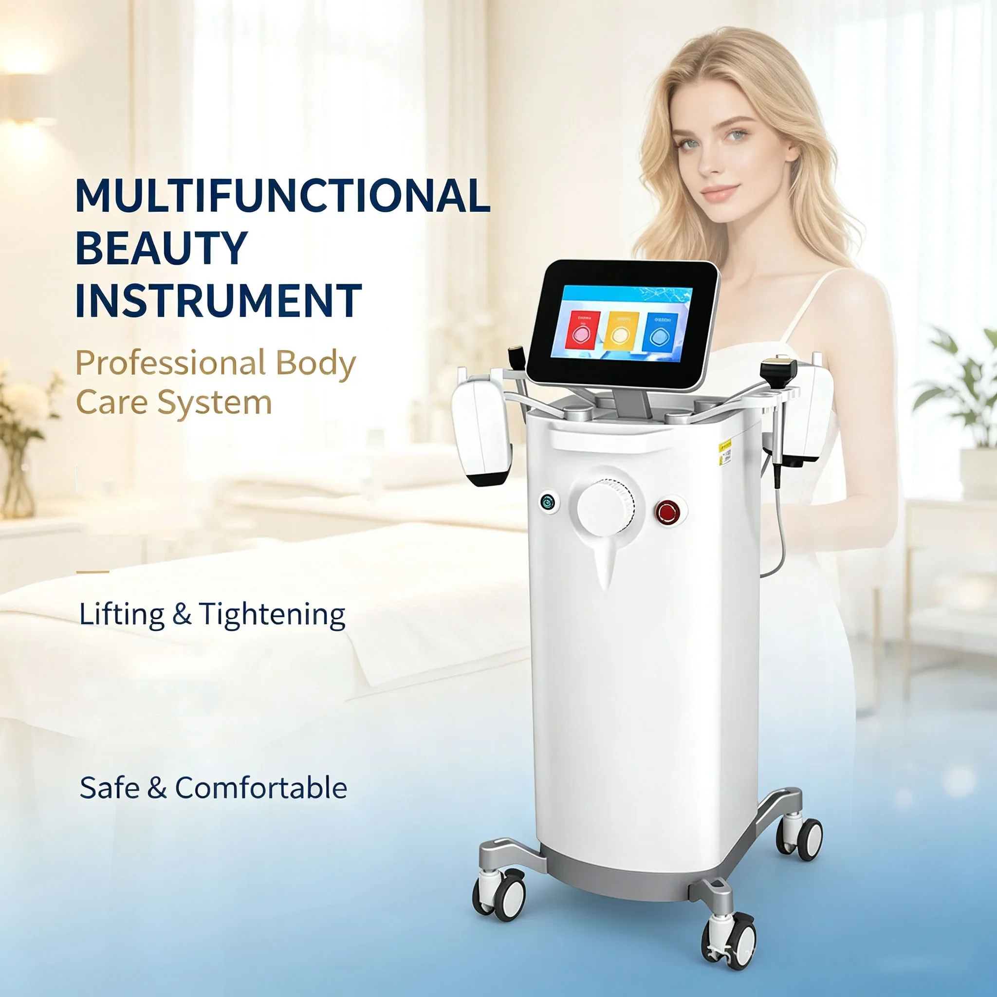 Diamond Ultrasonic Lifting, Firming, And Enhancing Skin Repair And Maintenance Multifunctional Instrument