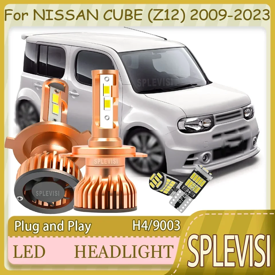 

Tool-Less Setup Energy Saving reliable H4 LED HEADLIGHT For NISSAN CUBE (Z12) 2009 2010 2011 2012 2013 2014 2015 2016 2017-2023
