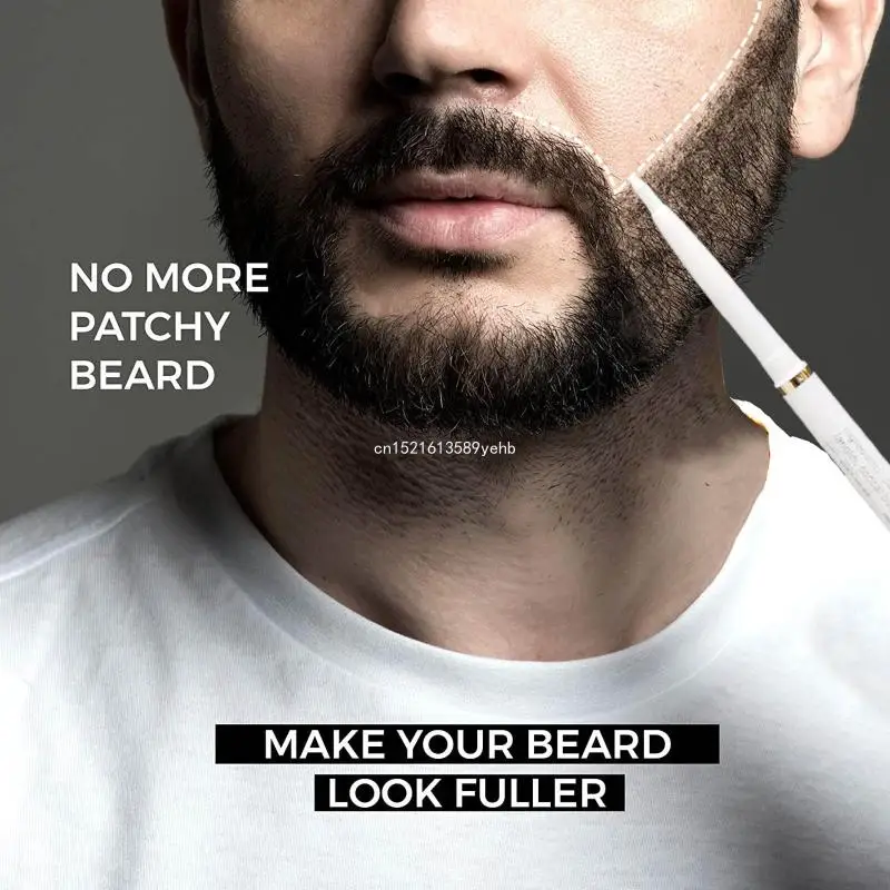 Карандаши для парикмахера со встроенным вращением, заостренным кончиком, карандаша для контура волос, руководство для бороды