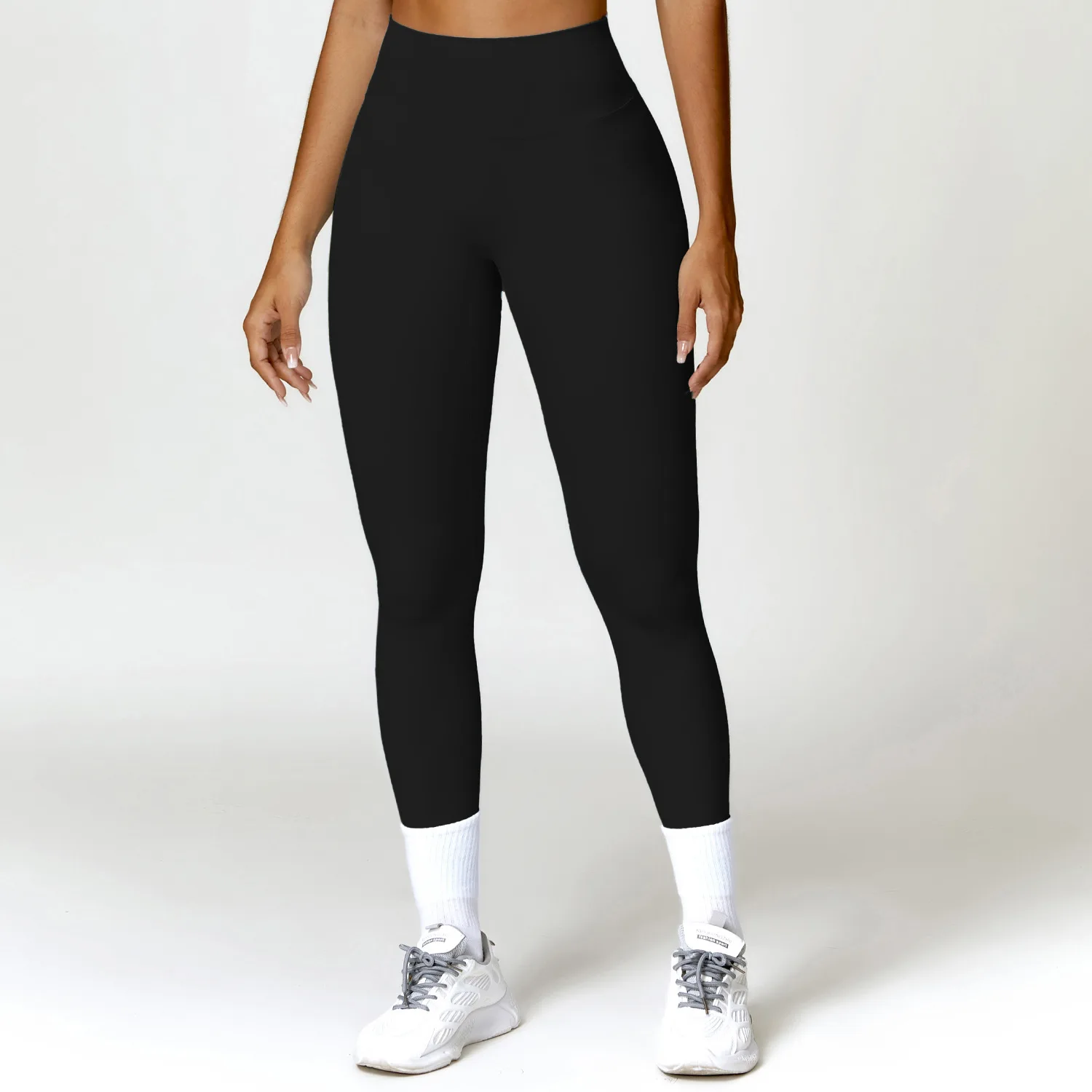 Mallas ajustadas de cintura alta para mujer, Leggings de Yoga con realce, pantalones largos de entrenamiento para mujer, Fitness, correr, gimnasio,