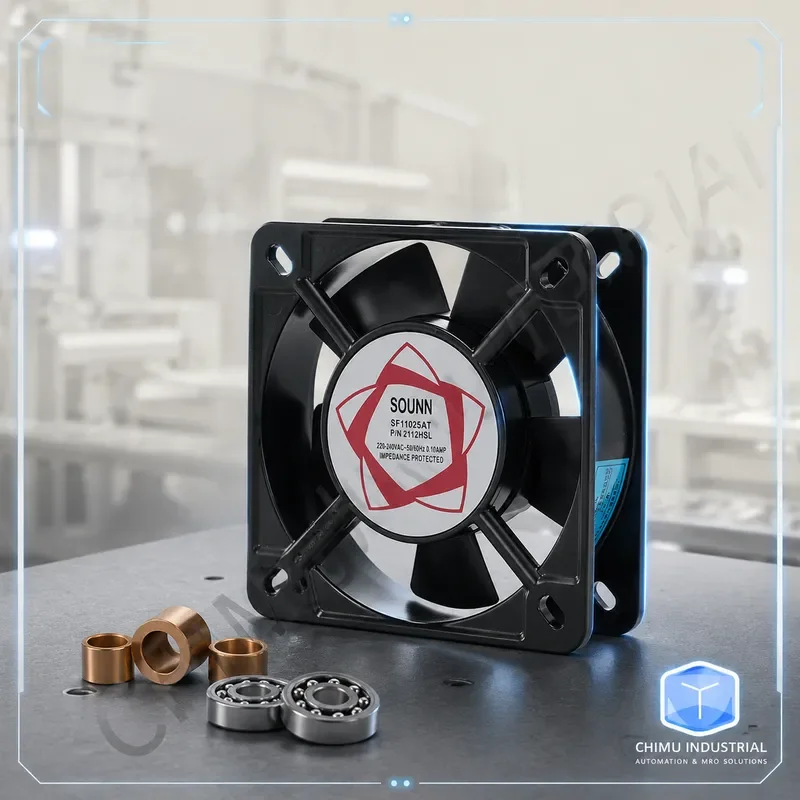 【CHIMU INDUSTRIAL】 for SF11025AT 100FZY AC Axial Cooling Fan 110x110x25mm 220V Copper Wire Exhaust Blower